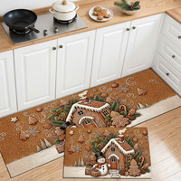 Tapis de solde cuisine imperméable rembourré strié tapis de buanderie tapis de coureur tapis de cuisine tapis et tapis lavables