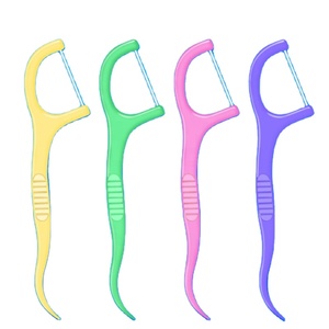 Bycare Bulk 50 choix par boîte saveur de fruits à la menthe HIPS + UHMWPE choix de fil dentaire pour un usage domestique - Product Image 1