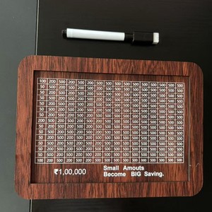 UE Holzbox-förmige <span class=keywords><strong>Spardose</strong></span> Biometrisches Fingerabdruck-Schlüsselschloss Sicherer Geldspeicher Hochwertiges Geburtstagsgeschenk für Männer und Frauen - Product Image 3