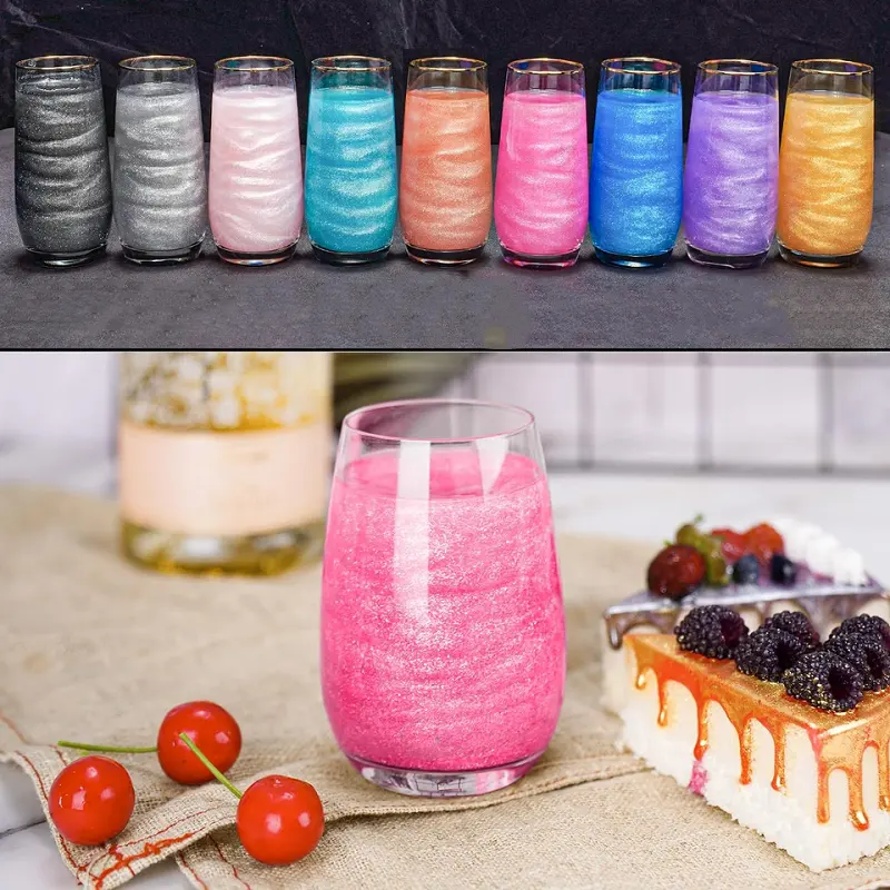 Groothandel Eetbare Glitter Voor Drankjes Decoratie Veganistisch Glimmen Eetbaar Glans Stof