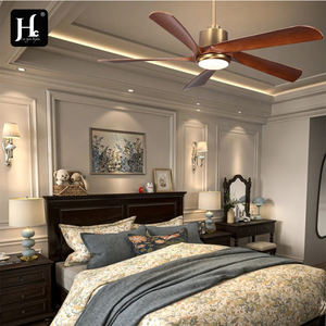 Prix fabricant : ventilateur de plafond LED 52/65 pouces avec télécommande et grand ventilateur électrique en métal pour usage domestique - Product Image 6