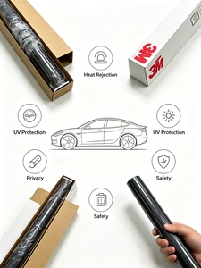 ฟิล์มติดกระจก 3M PR50 ฟิล์มกันแดดสำหรับหน้าต่างบ้าน LLUMAR SUNTEK <span class=keywords><strong>VK</strong></span> 3m ฟิล์มเซรามิกคริสตัลไลน์สำหรับกระจกรถยนต์ - Product Image 6