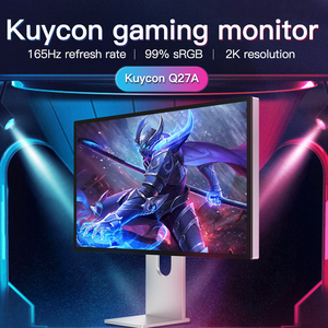 Kuycon Q27A curvo Monitor LCD 2K 165Hz frequenza di aggiornamento ingresso USB per uso domestico con PC o Desktop <span class=keywords><strong>27</strong></span> utilizzato Monitor <span class=keywords><strong>a</strong></span> LED" - Product Image 2