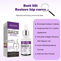 Huile Essentielle Nourrissante et Raffermissante pour les Fesses 30ml pour Sculpter les Courbes et Affiner la Silhouette
