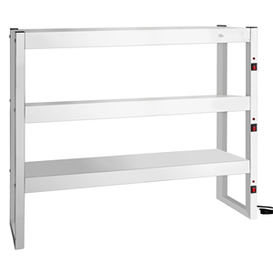 Étagère chauffante électrique à 3 niveaux en acier inoxydable CHR pour buffet, autres fournitures hôtelières et de restauration, équipement de cuisine - Product Image 2