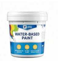 Pintura para Pisos de Cemento 3 en 1 a Base de Agua, Resistente al Desgaste, Alta Dureza, Múltiples Colores para Renovación de Edificios
