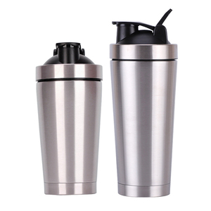Bouteilles shaker isothermes en métal en gros, 25 oz, en acier inoxydable, pour mélanges protéinés, pré-entraînement, gym - Product Image 4