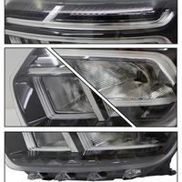 Phare Avant Gauche (L) 260101613R et Droit (R) 260101613R Chromé de Bonne Qualité pour RENAULT/DACIA DUSTER 2022