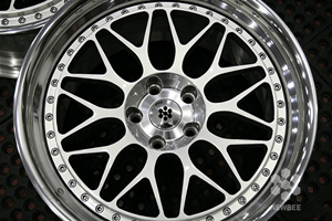 <span class=keywords><strong>Jantes</strong></span> 722Auto NB Polished Silver 2 pièces forgées 19-21 Step Lip Track Day 5x112/5x114.3/5x120 pour <span class=keywords><strong>BMW</strong></span> M4 <span class=keywords><strong>CSL</strong></span> - Product Image 4