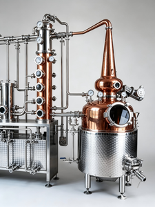 Installation industrielle de distillation fractionnée multicolonne pour spiritueux neutres de haute pureté et éthanol combustible multi-distillés - Product Image 2