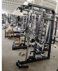 Multi Functional Smith Machine Bodybuilding Trainer Commercial <b>Squat</b> Rack Crossover Cable Machine - Product Image 4