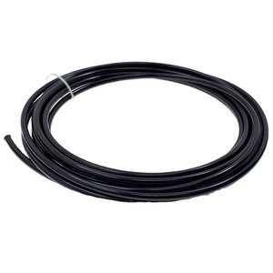 Tuyau tressé en acier inoxydable PTFE SK CUSTOM AN3 avec tuyau <span class=keywords><strong>de</strong></span> conduite <span class=keywords><strong>de</strong></span> carburant en PVC noir - Product Image 1