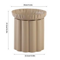 Table d'appoint cylindrique moderne en métal OEM, finition mate, pour salon et chambre à coucher, mobilier de salon, vente en gros