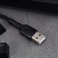 Cable de Carga Rápida USB a USB C de 20 W, Cable de Datos Tipo C con Trenzado de Nailon, Cable de Carga Duradero para Teléfono Móvil y Tableta, OEM ODM