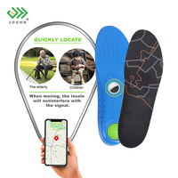 Semelles de localisation GPS JOGHN pour enfants et personnes âgées, anti-perte, pour dissimuler la maladie d'Alzheimer, avec suivi par AirTag