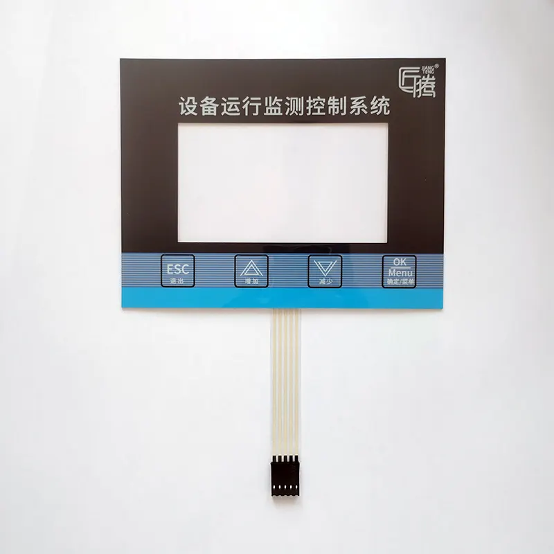 프린터 실리콘 키패드 멤브레인 스위치 제조업체 실리콘 OEM 스위치 버튼 고무 회로 디자인 인쇄 재료 GUA