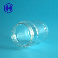 Bocaux à biscuits en plastique transparents de 900 ml (30 oz) à large ouverture, étanches, pour bonbons, snacks, chocolat - Qualité alimentaire sans BPA