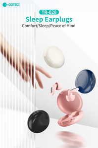 Bouchons d'oreilles en silicone anti-bruit COTECi Travel, petits, faciles à transporter, protection auditive, bouchons d'oreilles pour dormir, bouchons d'oreilles pour voyager - Product Image 2