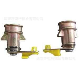 Cilindro de Cerradura Han Yang Thousand-mile Horse Carriage para Puerta de Camión, 2 Llaves, Aleación de Zinc Negra - Product Image 4