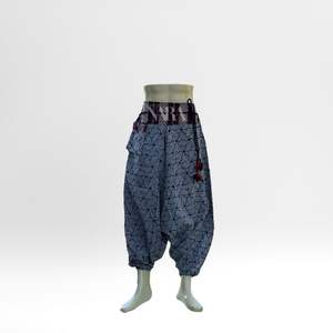 Confortable léger décontracté Hmong Naga Design respirant pantalon écologique motif traditionnel coupe décontractée pour Boho urbain - Product Image 2