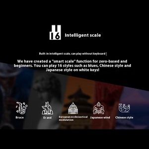 คีย์บอร์ดดิจิตอล Midiplus X8H III ระดับมืออาชีพ 88 คีย์ พร้อมระบบถ่วงน้ำหนักแบบเต็มคัน คีย์บอร์ดแบบค้อนหนัก Fatar สำหรับควบคุมการเล่นดนตรี - Product Image 4