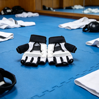 Gants de sécurité demi-doigts confortables de haute qualité au design moderne, couleur et logo personnalisés, unisexes, pour la musculation et l'entraînement en salle de sport