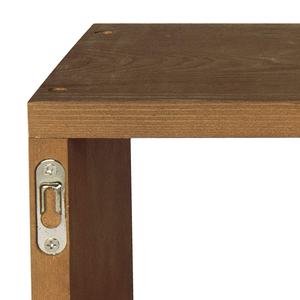 غرفة المعيشة المنزلي رفوف الحائط الخشبية الخشب جدار جبل الرف رف خشبي زينة - Product Image 6