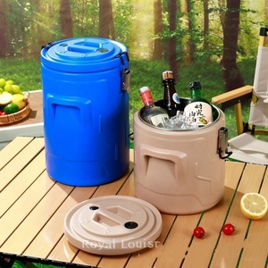 3-miếng đặt thép không gỉ cách nhiệt Thùng thương mại sử dụng công suất lớn thực phẩm ấm hơn thực phẩm lưu trữ và container - Product Image 3