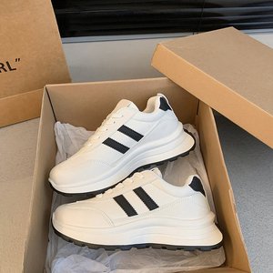 <span class=keywords><strong>Sneakers</strong></span> <span class=keywords><strong>Bianche</strong></span> da <span class=keywords><strong>Donna</strong></span> alla Moda con Suola Spessa - Scarpe Sportive Comode ed Eleganti per l'Uso Quotidiano - Product Image 2