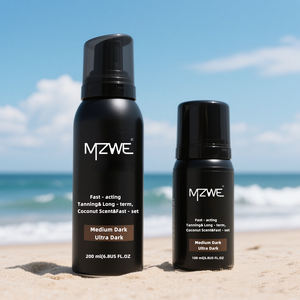 Loción autobronceadora de etiqueta privada, <span class=keywords><strong>acelerador</strong></span> para el cuidado de la piel <span class=keywords><strong>con</strong></span> crema bronceadora oscura, bronceador para bronceado sin sol falso - Product Image 1