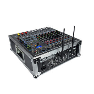 Clavax CLMC-GJS8 Chuyên Nghiệp Powered Âm Thanh Mixer Giao Diện Điều Khiển 8 Kênh 16DSP USB Bluetooth 2 Speakon 2 XLR Chính 2 Đầu Ra Stereo - Product Image 3