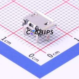 U-F-M5DD-Y-3 USB Connector SMD Connector ( Connector Type: Micro-B )( Protocol Standard: USB 2.0 )( Gender: Female ) - Product Image 2