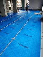 Protection de sol respirante bleue, couverture de peinture polaire, protection de surface