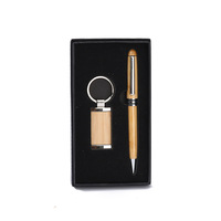 Juego de Regalo Empresarial con Llavero y Bolígrafo 2 en 1 con Logotipo Personalizado para Hombre, Ideas Promocionales para el Día del Padre, para Uso Personal y Empresarial