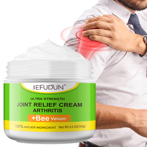 Crème naturelle à base de plantes SEFUDUN 100g pour le soin quotidien des articulations et des muscles, crème au venin d'abeille pour les douleurs articulaires au genou, au cou, à la hanche et à l'épaule - Product Image 1