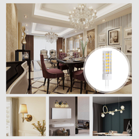 Ampoule LED G4 G9 à économie d'énergie gratuite 220v Fabricant en gros 7w Flicker AC 90 LED Perles de lampe en céramique Résidentiel 400