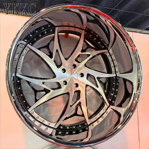ล้อแม็กซ์แบบฟอร์จ 2 ชิ้น ขอบเว้าลึก สำหรับล้อ Corleone รุ่น Camaro Impala SS Chevy Caprice  5x120 5x112 ขนาด 26 <span class=keywords><strong>24</strong></span> นิ้ว สำหรับล้อแม็กซ์ ACUTO - Product Image 3