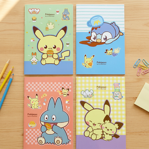 Pokemoned Saddle <b>Stitch</b> Notebook 20 PCS Korean Kids Stationery Cute Character Pikaed <b>Gift</b> Bulk Distributor Wholesale - Product Image 2