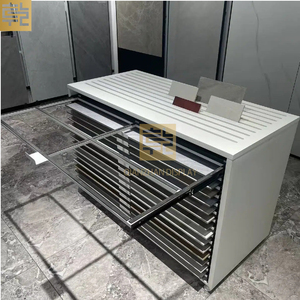 Tùy chỉnh công suất cao đa chức năng trượt ngăn kéo tủ trưng bày cho gạch đá PVC đá cẩm thạch showroom Mẫu tổ chức - Product Image 1
