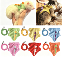 Ensemble Harnais et Laisse Réglables pour Hamsters et Chinchillas – Mignon, Durable et Écologique – Vente en Gros
