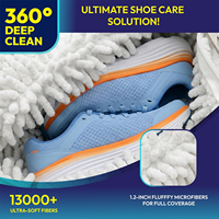 Sac de lavage pour chaussures à double compartiment, nouveau design, personnalisable, réutilisable, avec fermeture éclair pour machine à laver