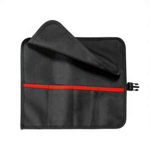 Bolsa de Herramientas con 4 Compartimentos y Franja Roja para Organizar Herramientas - Product Image 1