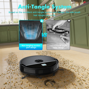 3500Pa Strong Suction Power Robot Vacuum Cleaner Mop <b>Wi</b>-<b>Fi</b> App Alexa Self-Charging Robotic for Hard Floor Pet Hair Robot Vacuum - Product Image 2