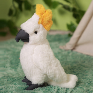 <strong>Wholesale</strong> Simulation <strong>Parrot</strong> Macaw Cacatua Galerita Plush <strong>Toy</strong> Home Decoration Creative Funny Colorful Realistic <strong>Parrot</strong> Doll - Product Image 3