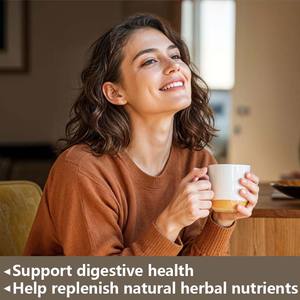 OEMデトックスハーブサプリメントティーバッグ シトラスターメリックハーブティーバッグ ノンカフェイン バッグ入りハーブサプリメント - Product Image 2