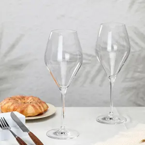 Fawles bsci แก้วไวน์คริสตัลหรูหราออกแบบได้เองแก้วไวน์ก้านยาวออกแบบได้สำหรับงานแต่งงานบาร์โรงแรม
