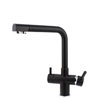 Robinet en laiton 5 voies, robinets de cuisine, personnalisation du logo OEM, nickel, robinet d'eau 5 en 1, machine à eau pétillante, robinet de machine à soda