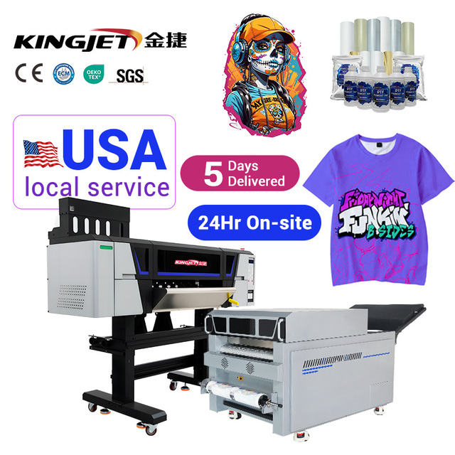 Customizable 24-Inch Dtf Printer with Dtf Printer for Large Format Vinyl T-Shirt Fast Shipping Dtf Printer