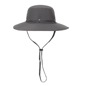 Bucket Hat With Mesh Face Cover Sunscreen Breathable Outdoor Fishing Hat For Men Women Adult Sports <b>Cap</b> Dark Gray Khaki <b>Army</b> - Product Image 3