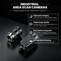 Cámara Industrial Gigabit Ethernet, Cámara de Visión con Transmisión de Larga Distancia, PoE, Cámara de Escaneo de Área para Visión Artificial